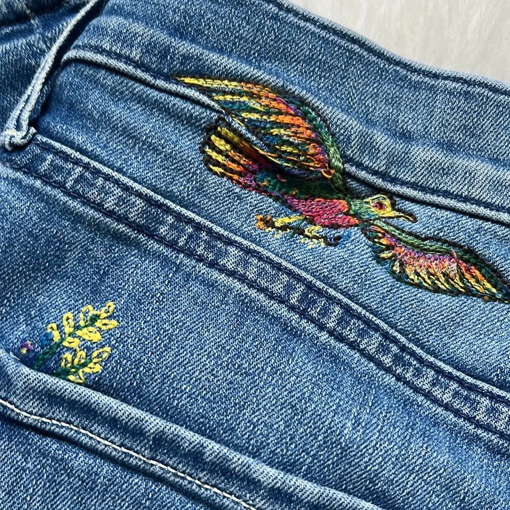 MOTHER the mid rise dazzler ankle jeans wet my plants - Picture 9 of 13